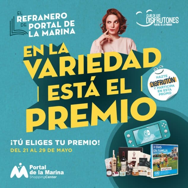 Imagen: Iniciativa 'El refranero español' en Portal de la Marina