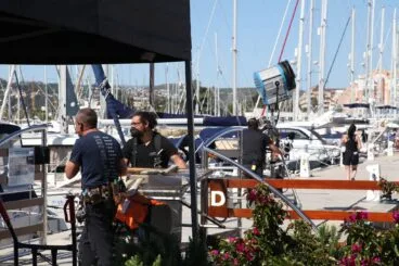 Rodaje de El Inmortal en Marina de Dénia 02
