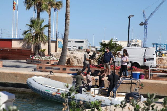rodaje de el inmortal en marina de denia 1