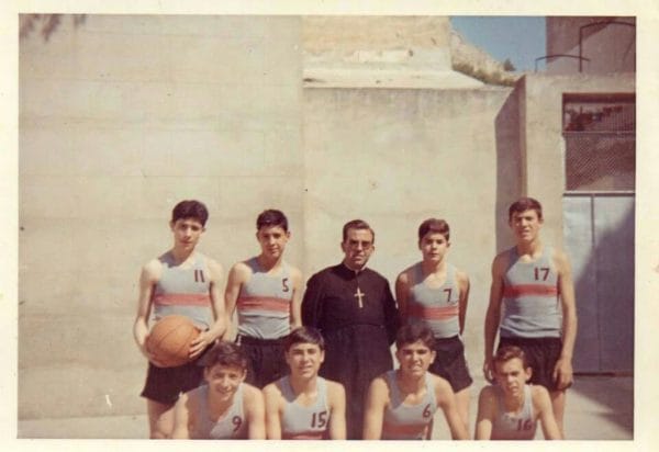Imagen: Torneo Maristas año 1966. Equipo Ademar
