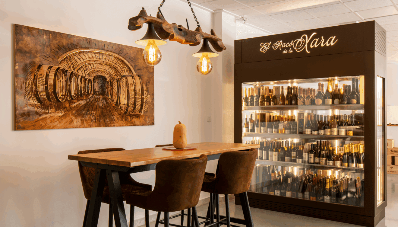 Una bodega completa para degustar los mejores vinos