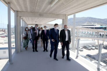 Ximo Puig y Vicent Grimalt durante la presentación