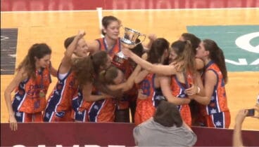 celebracion del valencia basket