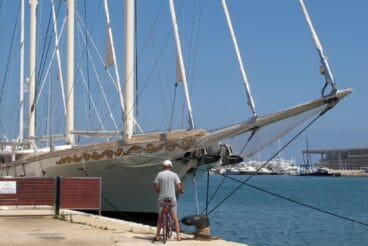 El velero de lujo Mikhail S. Vorontsov en Dénia 09