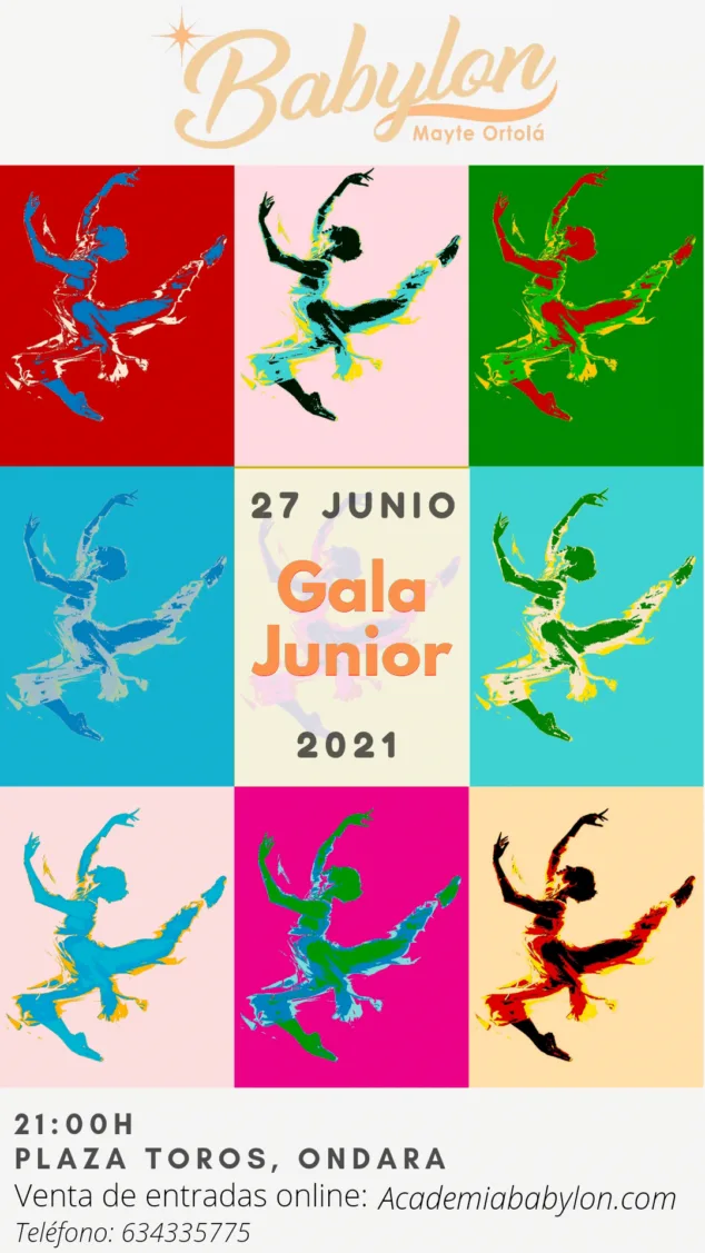 Llegan las galas de danza infantil, junior y sénior de Babylon Escuela de Danza 2 gala junior