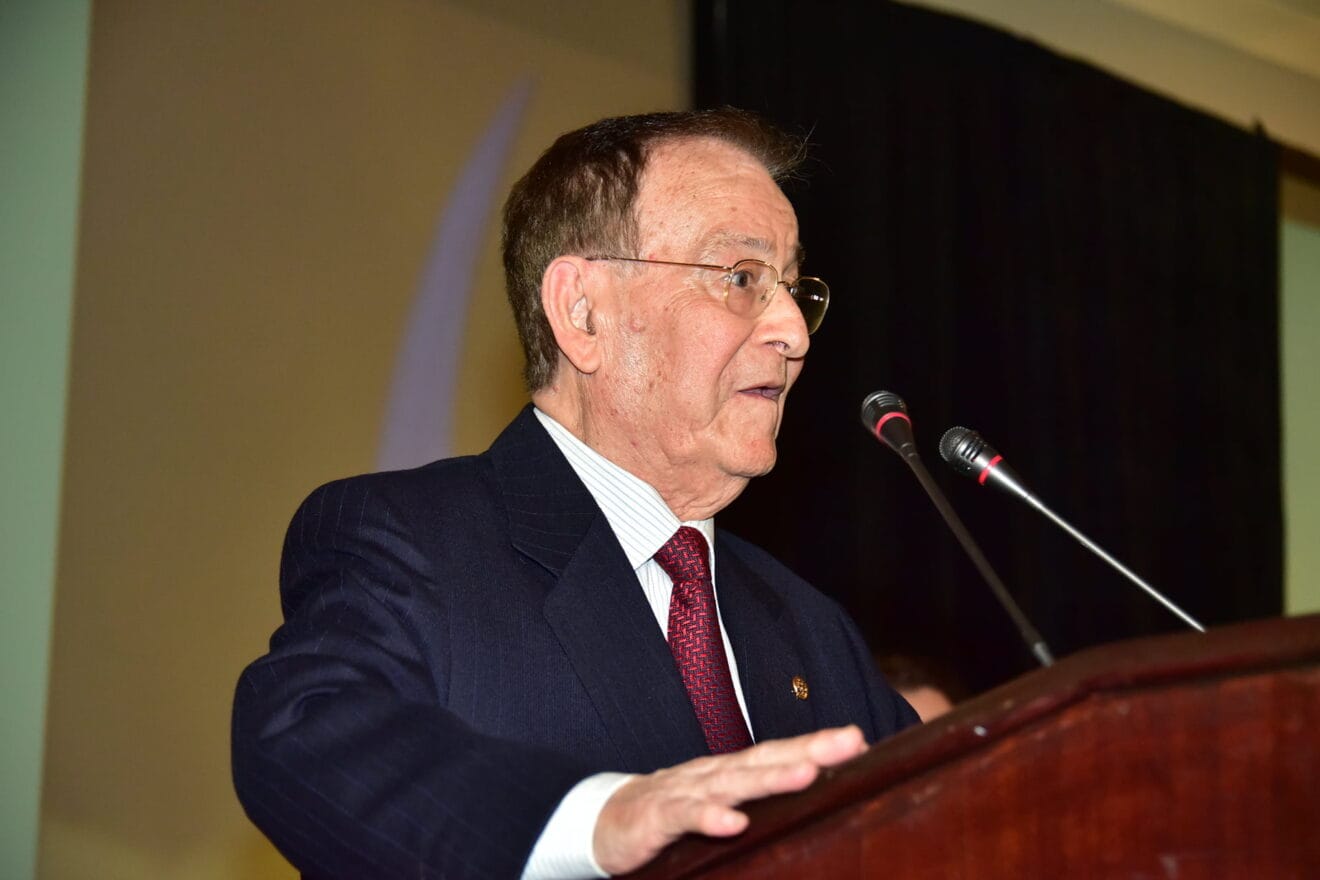 José Antonio Sánchez durante una gala de CEDMA