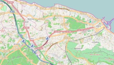 Lugar del accidente, según la DGT