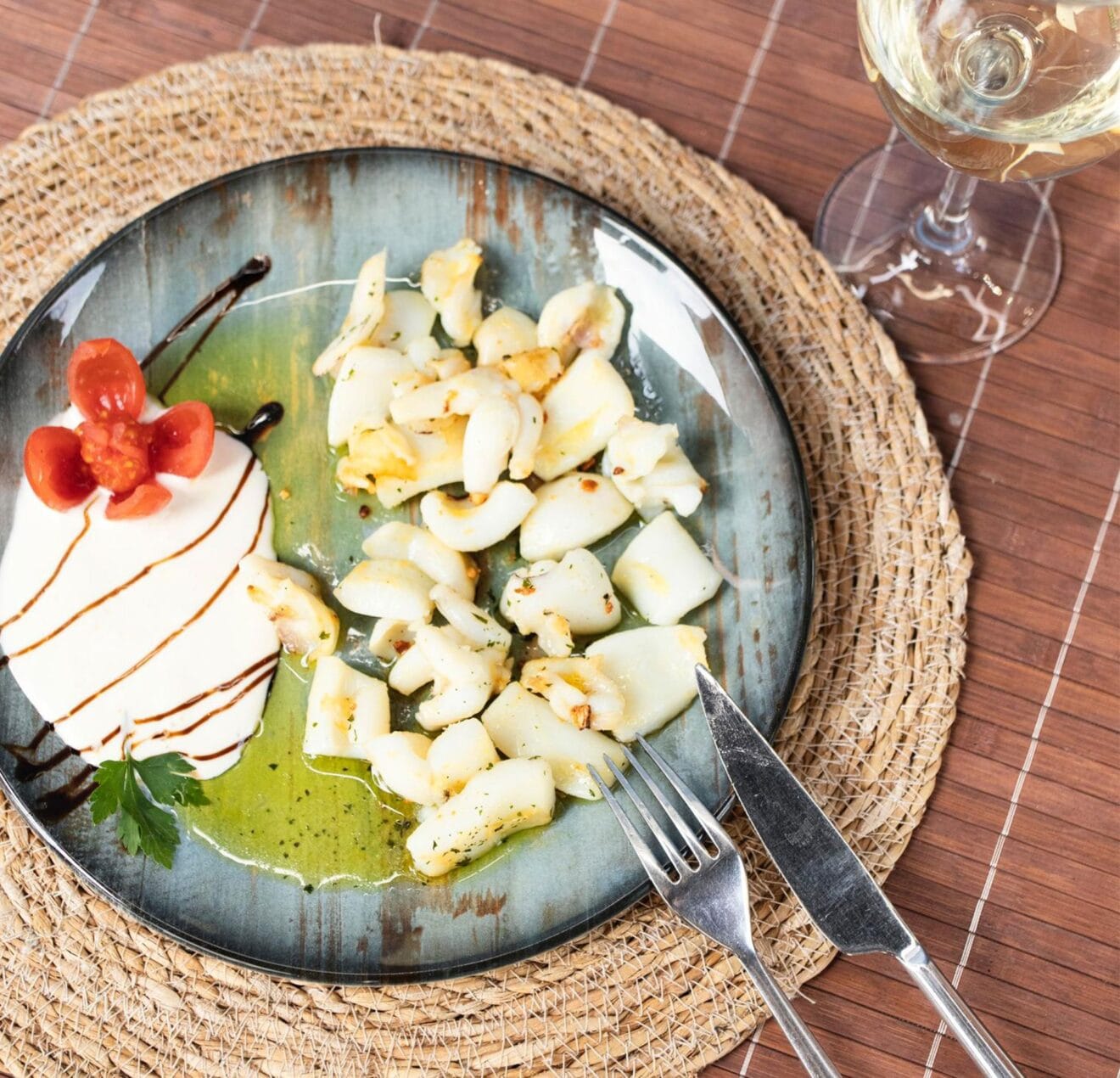 Plato de cocina mediterránea - Arrozes