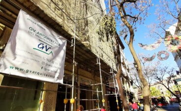 Rehabilitación de fachada de la Sindicatura de Comptes de la Comunitat Valenciana – GV Arquitecnia