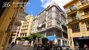 Rehabilitación de una fachada en Valencia – GV Arquitecnia