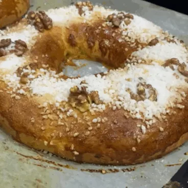 Trenzas de Pascua caseras en Canela