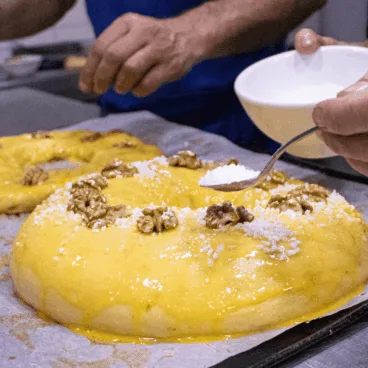 Trenzas de Pascua en Canela