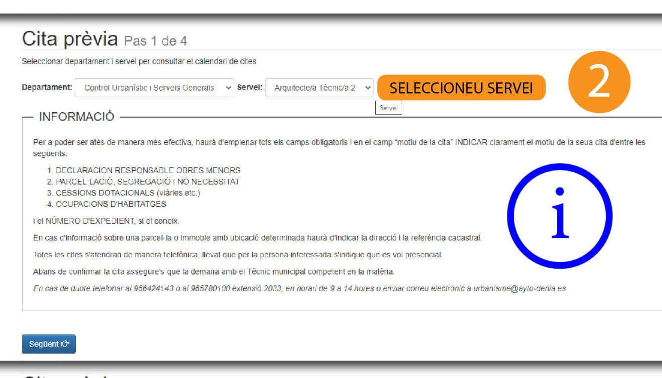 Ya se puede pedir cita previa con el personal técnico de Urbanismo a través de la Sede Electrónica