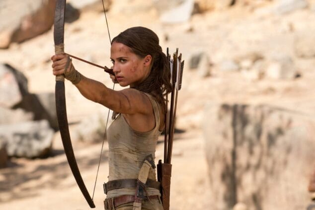 Imagen: Alicia Vikander en Tomb Raider
