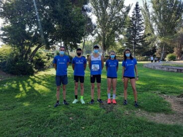 atletas del club de atletismo balearia diaium clasificados en el campeonato de espana sub 16