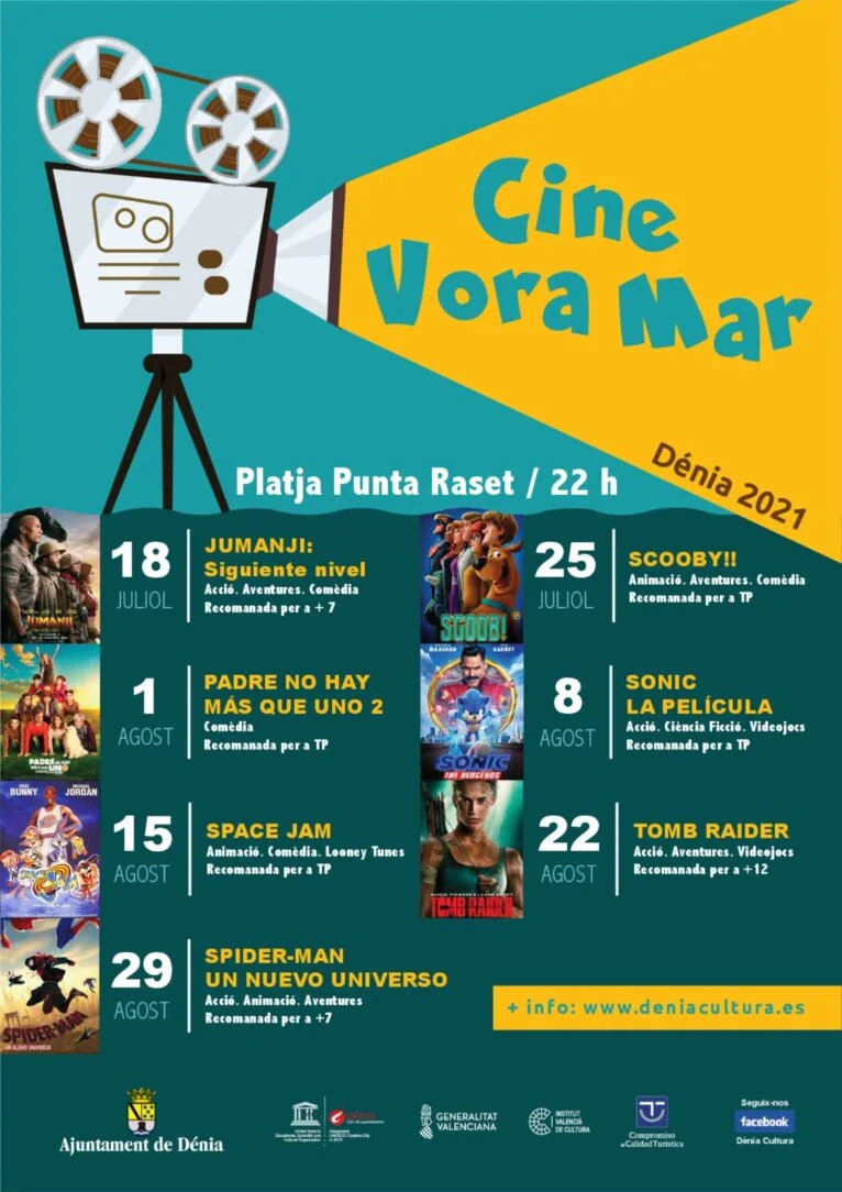 Cartel del Cine Vora Mar 2021