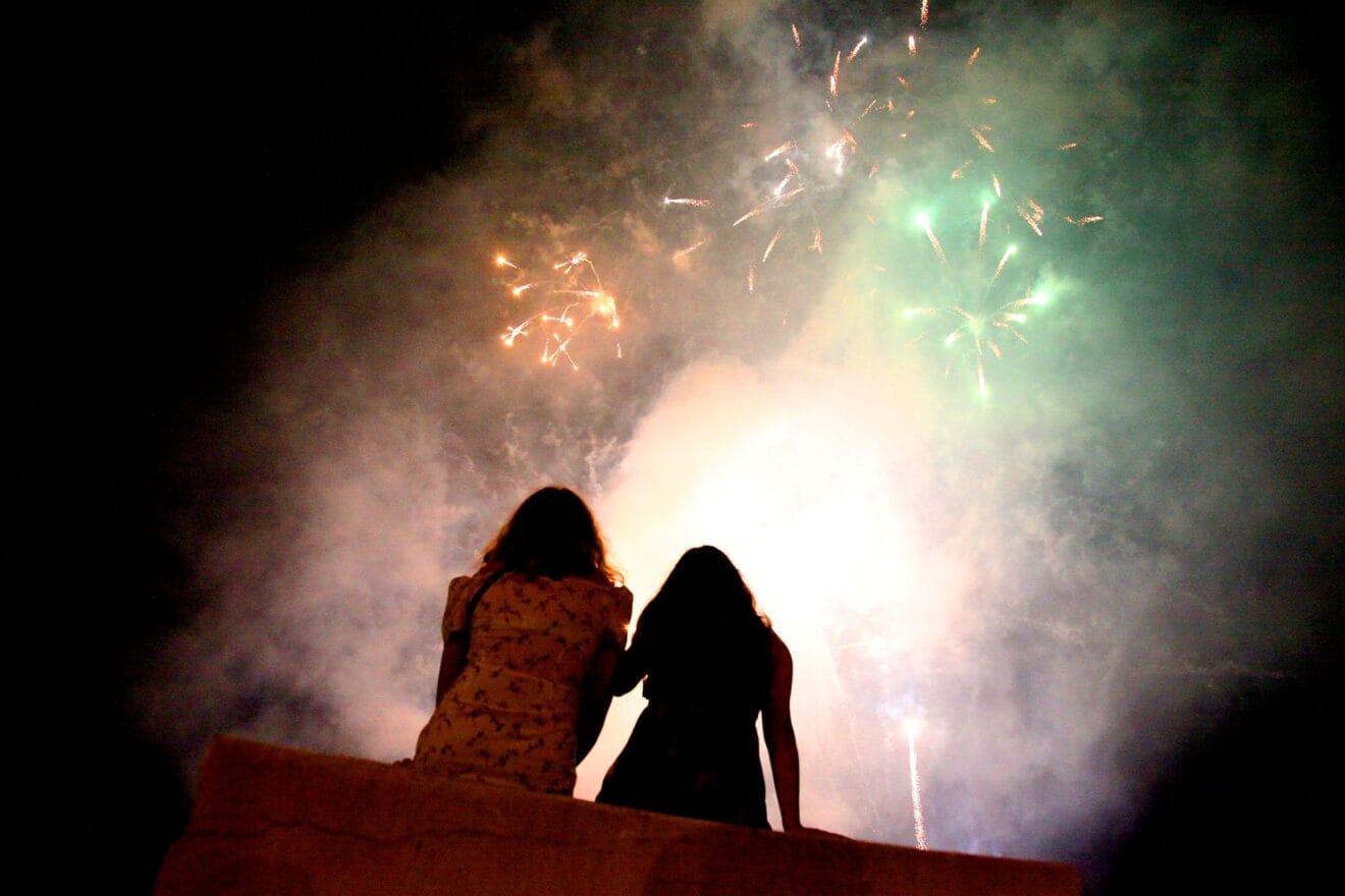 Castillo de fuegos artificiales 2021 10