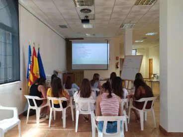curso de autodefensa en la eatim de jesus pobre