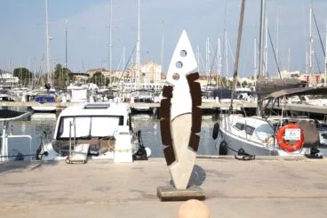 Esculturas frente al Mar en Marina de Dénia