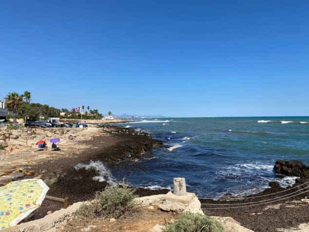 Imagen: Estado de Les Rotes durante el día de hoy