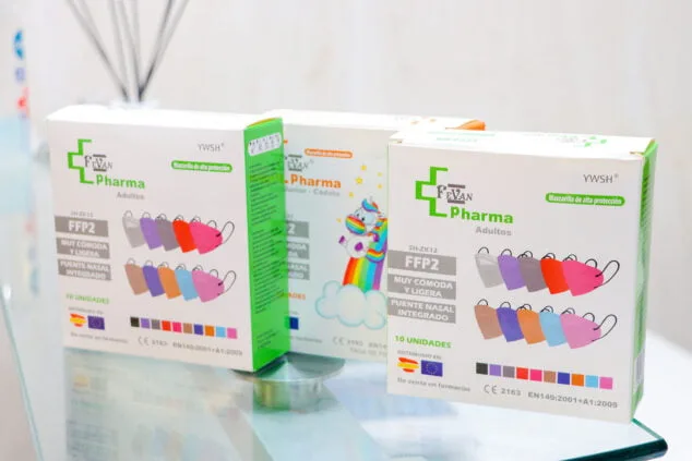 mascaretes ffp2 a clinica fevan