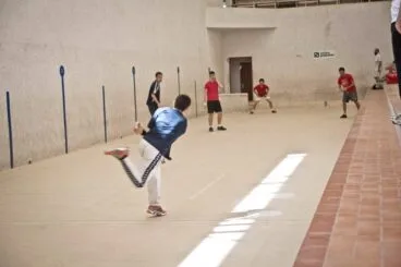 pilotaris jugando al raspall
