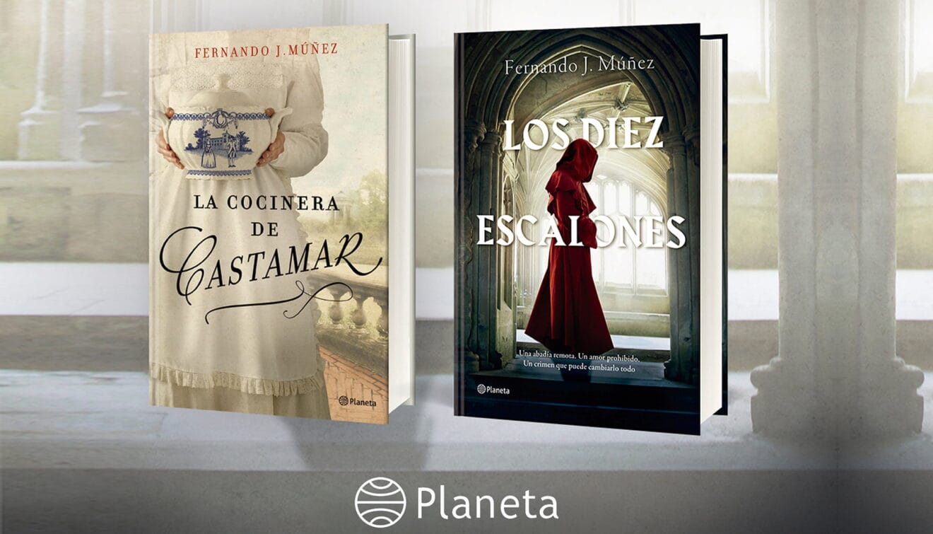 Portada de la firmade libros de Fernando J. Múñe en Dénia