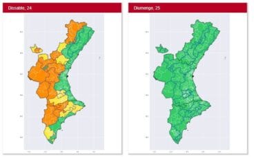 Situación de calor durante el fin de semana en la Marina Alta