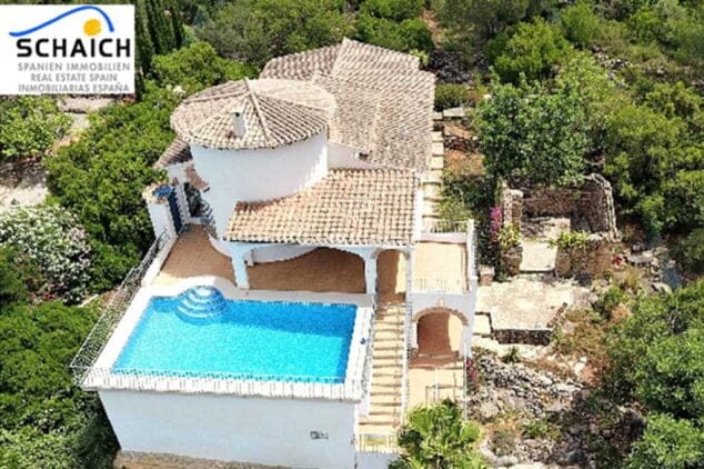 villa en venta en monte pego con vistas a la montana