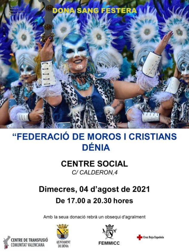 Imagen: Cartel de la donación de Sangre Festera