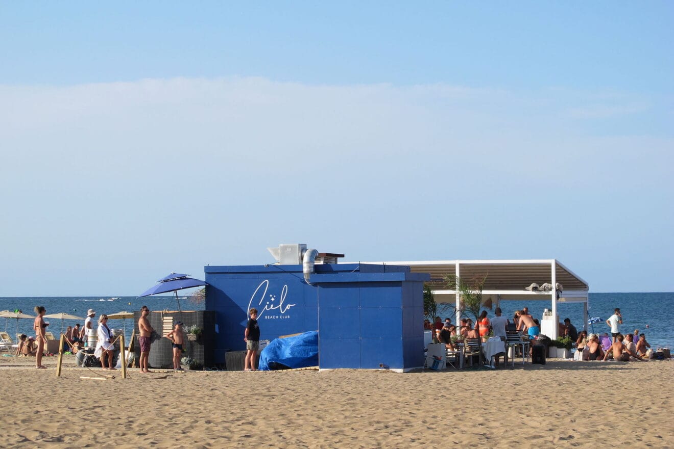 Chiringuito del centro de la playa