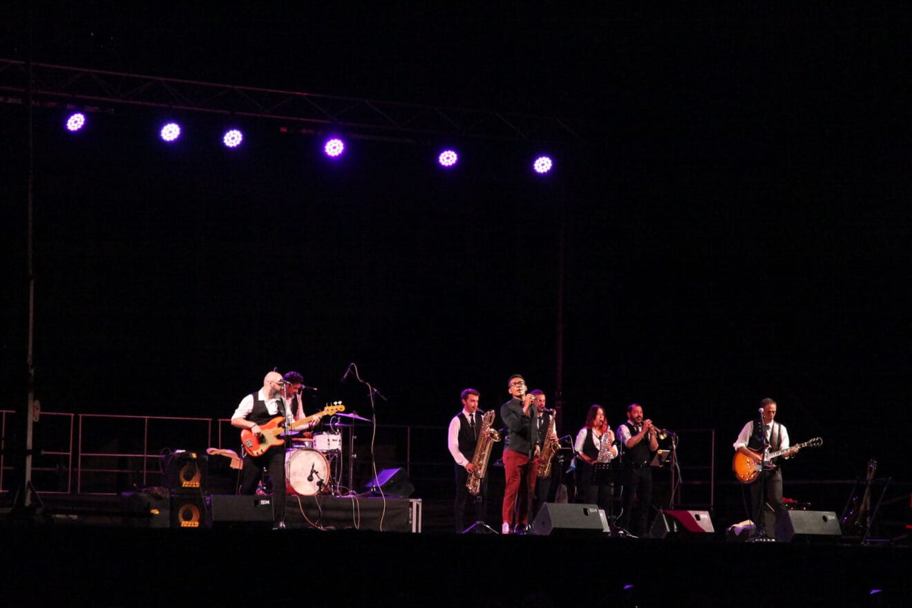 Concierto de The Soulomónics en el Música al Castell 07