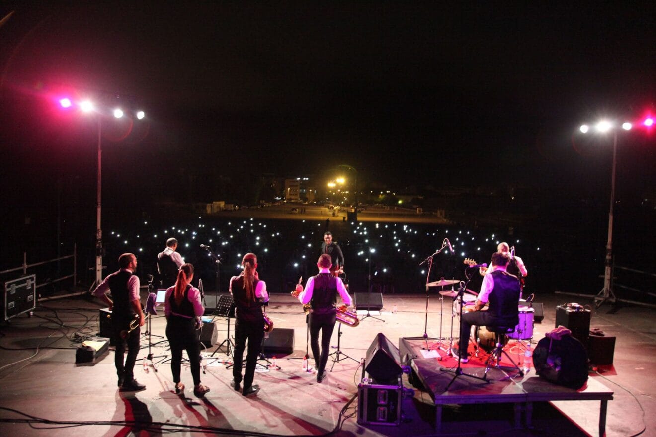 Concierto de The Soulomónics en el Música al Castell 14