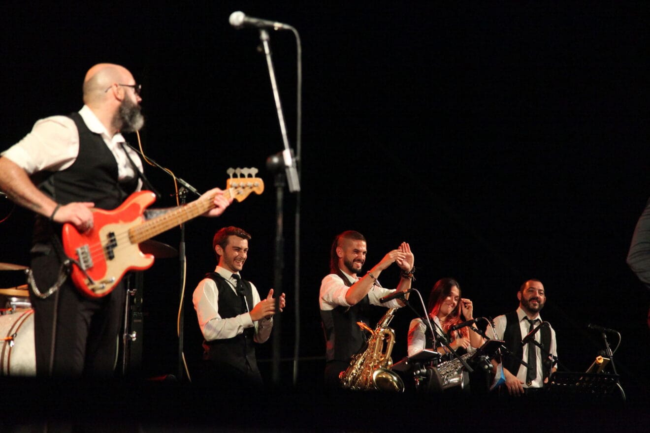 Concierto de The Soulomónics en el Música al Castell 20