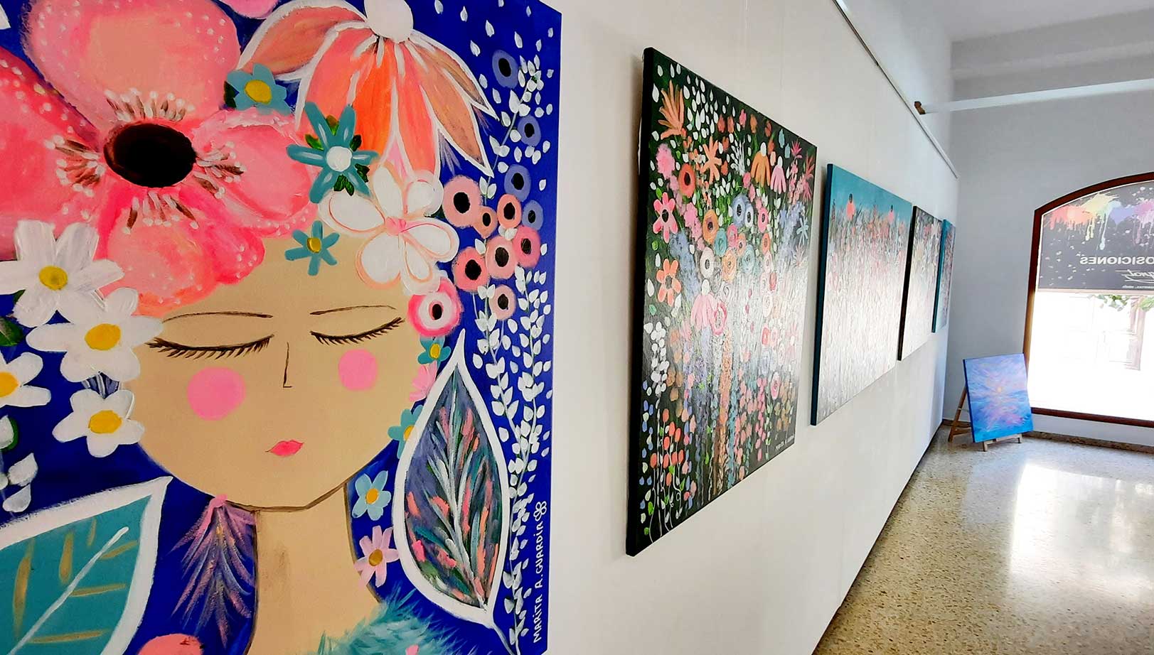 Exposición de Marita A. Guardia en Champagnat, Dénia