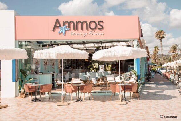 exterior de restaurante ammos javea