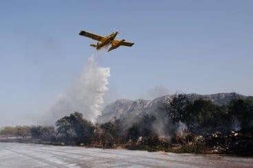 Extinguido el incendio de Dénia