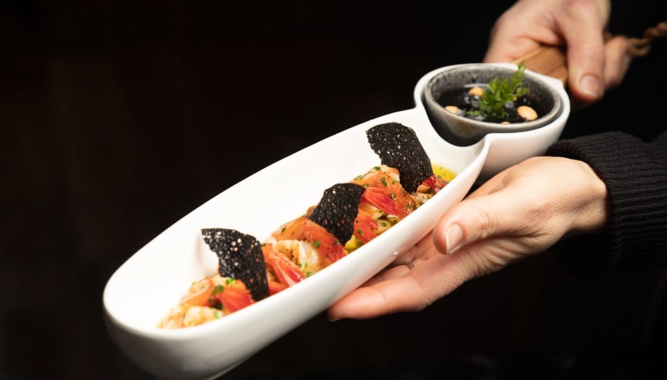 Los platos más exóticos los encontrarás en aDuana Wine Experience
