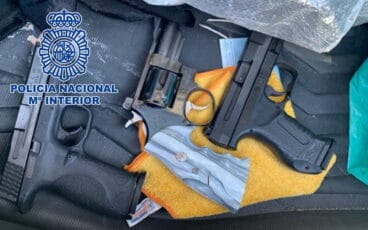 Material incautado por la Policía Nacional