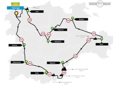 Recorrido Super Brevet Asturica Augusta