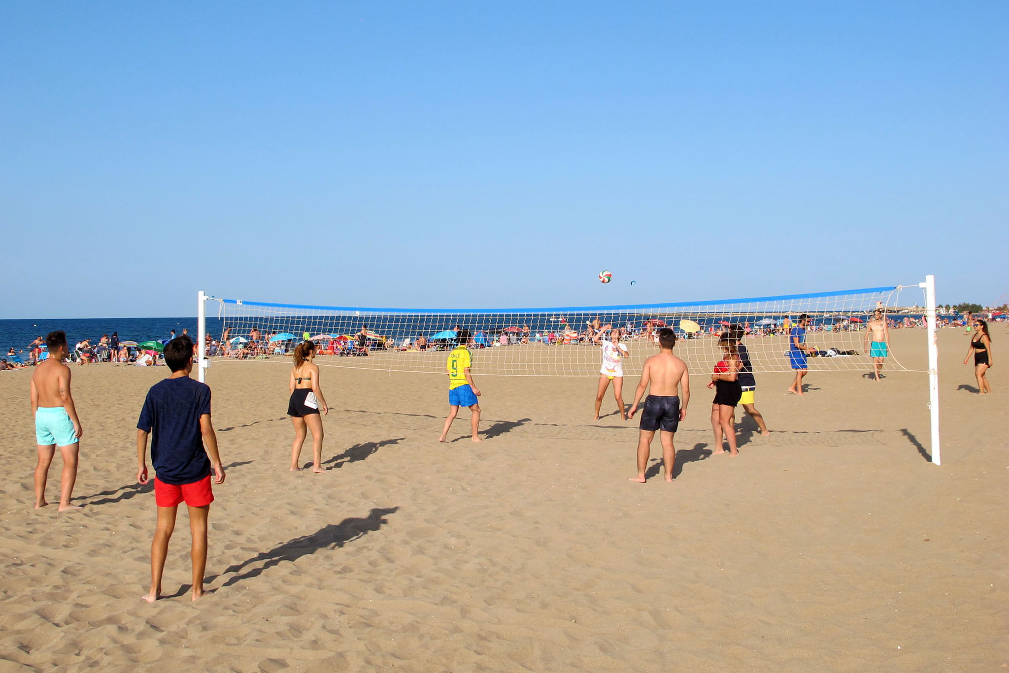 Red de volley playa en Punta del Raset
