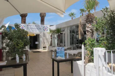 Restaurante situado junto a Punta del Raset