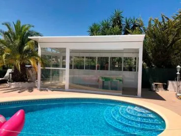 techo aluminio de en isla alucardona pvc y aluminios s l