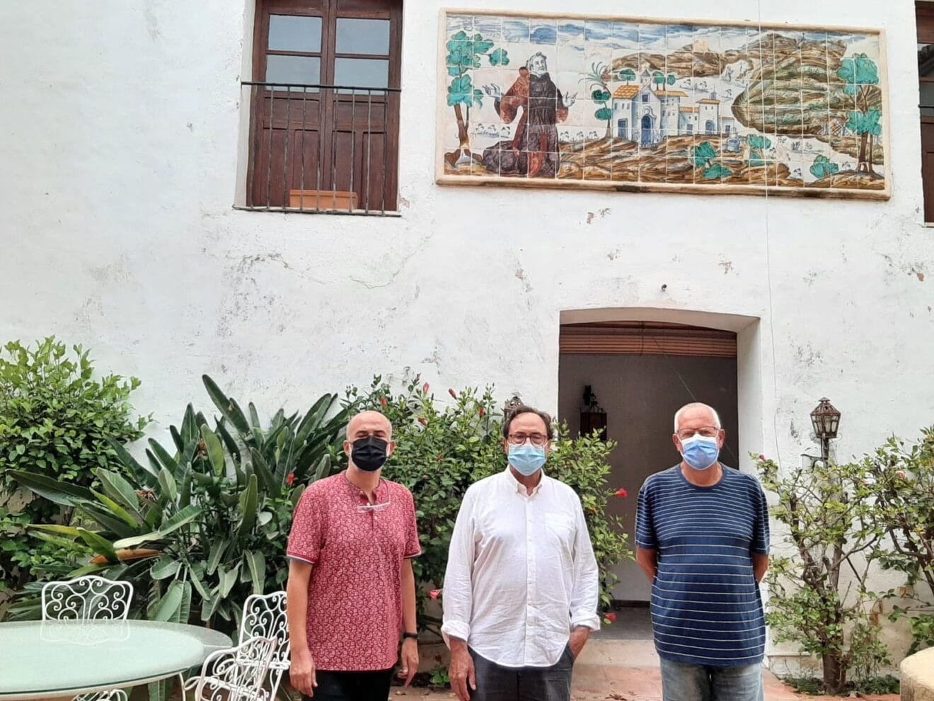 Visita al convent de Jesús Pobre de Vicente Soler, Javier Scotto y Vicent Grimalt