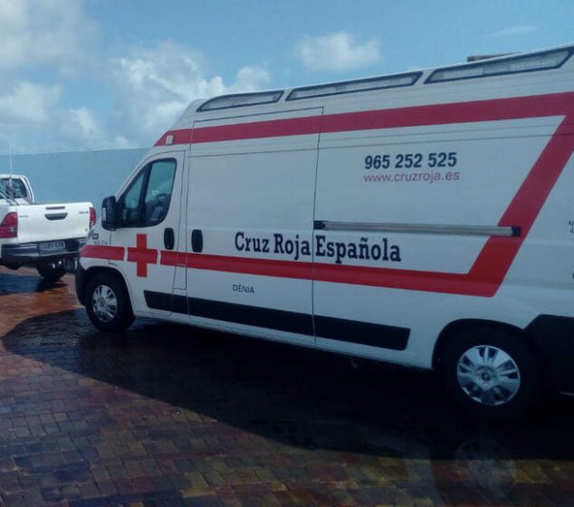 Imagen: Ambulancia de Cruz Roja Dénia