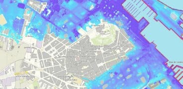Barrios del casco urbano que sufrirían las inundaciones