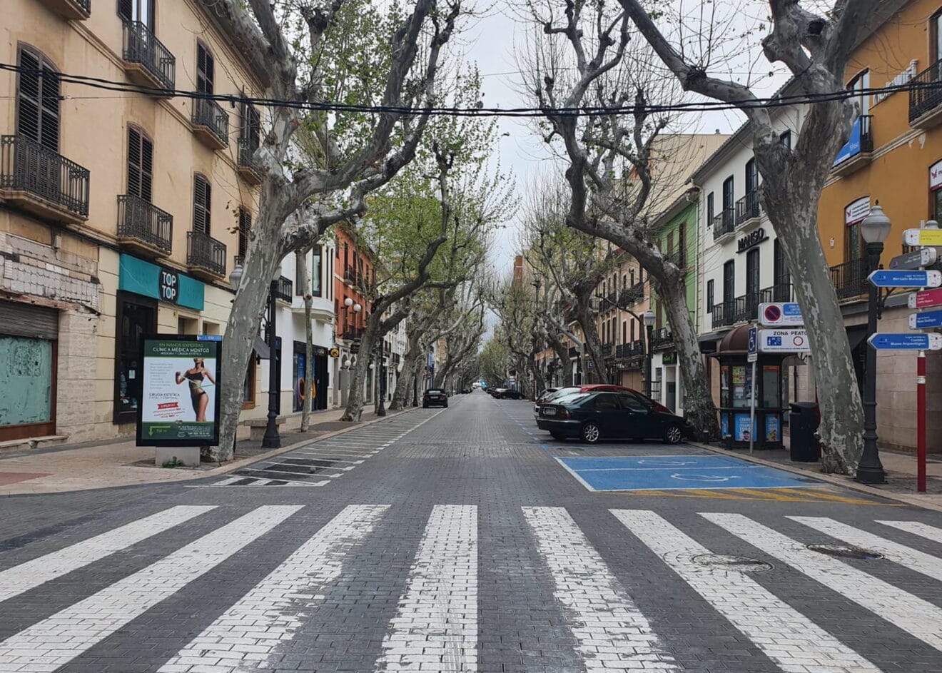 Calle Marqués de Campo de Dénia