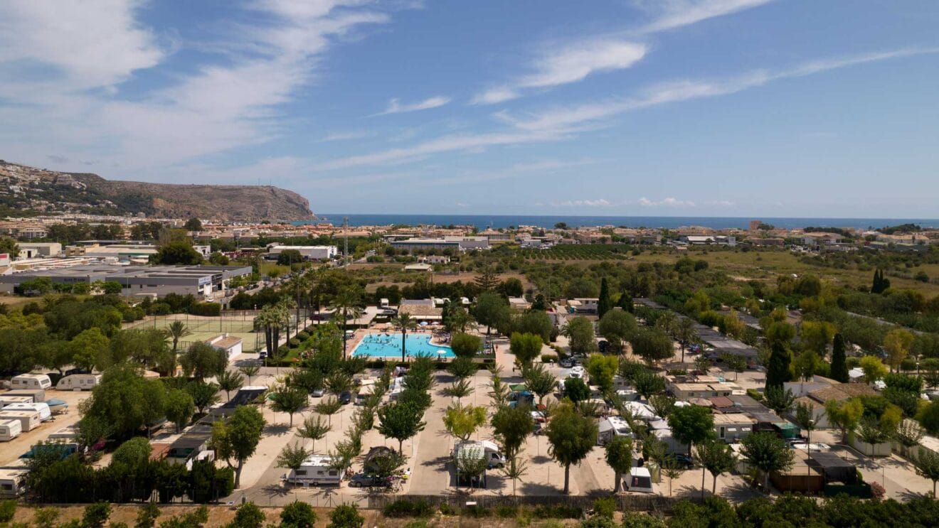 Camping en Jávea con piscina