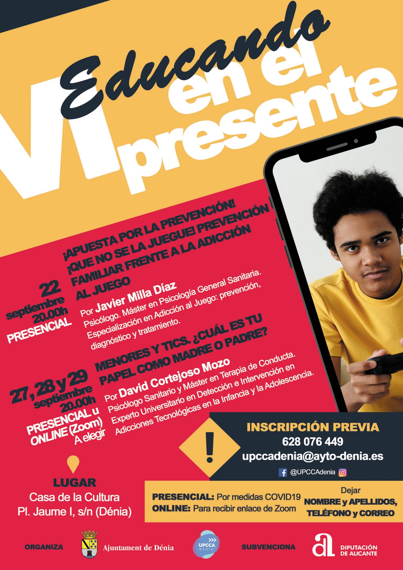 Cartel VI Educando en el Presente