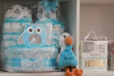 Cestas pañales Denia – Detalles para el bebe